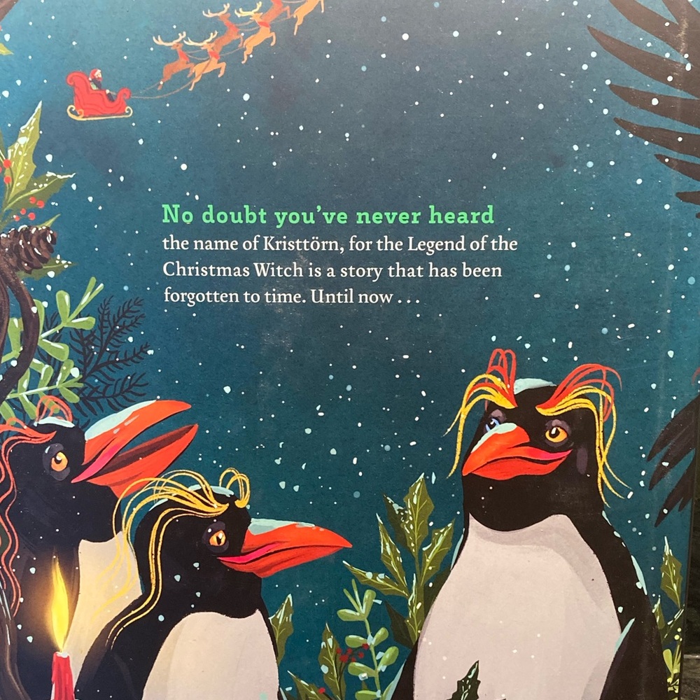 The Legend of the Christmas Witch Book New - Picture 3 of 15
